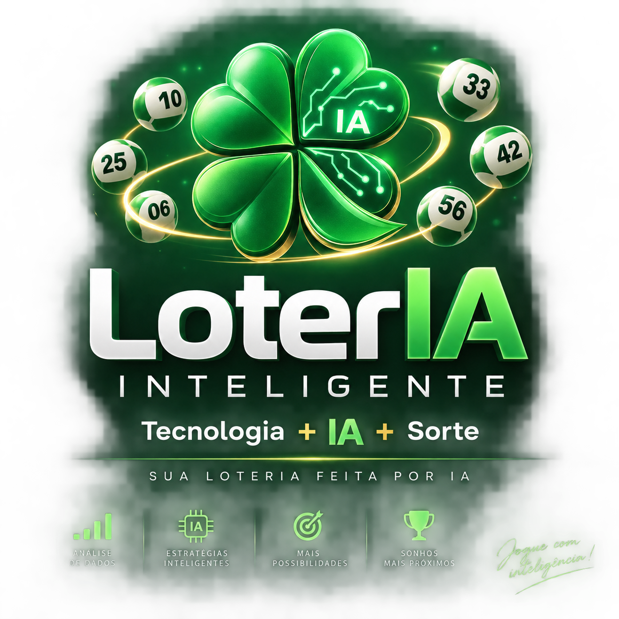 Identidade visual LoterIA Inteligente